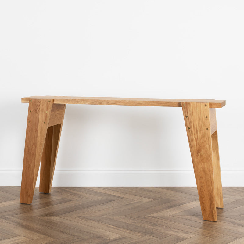 Sawhorse Console Table — Katy Skelton