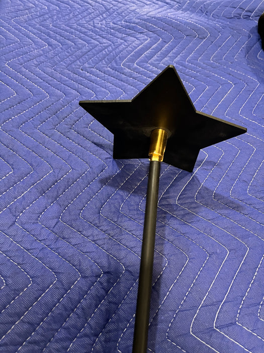 Sample Lone Star Pendant - Natural + Matte Brass