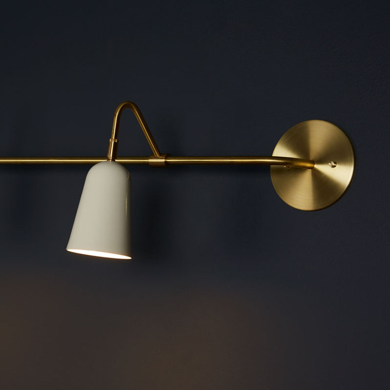 Perry Double Sconce - Hardwired — Katy Skelton